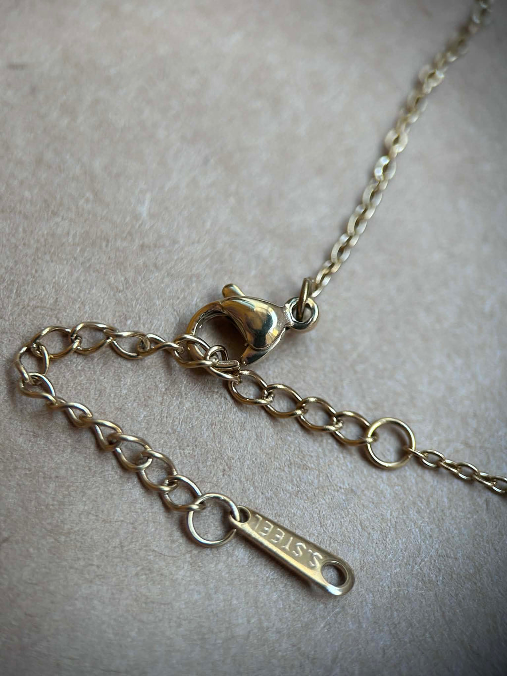 Parure de bijoux - coeurs avec fleurs séchées