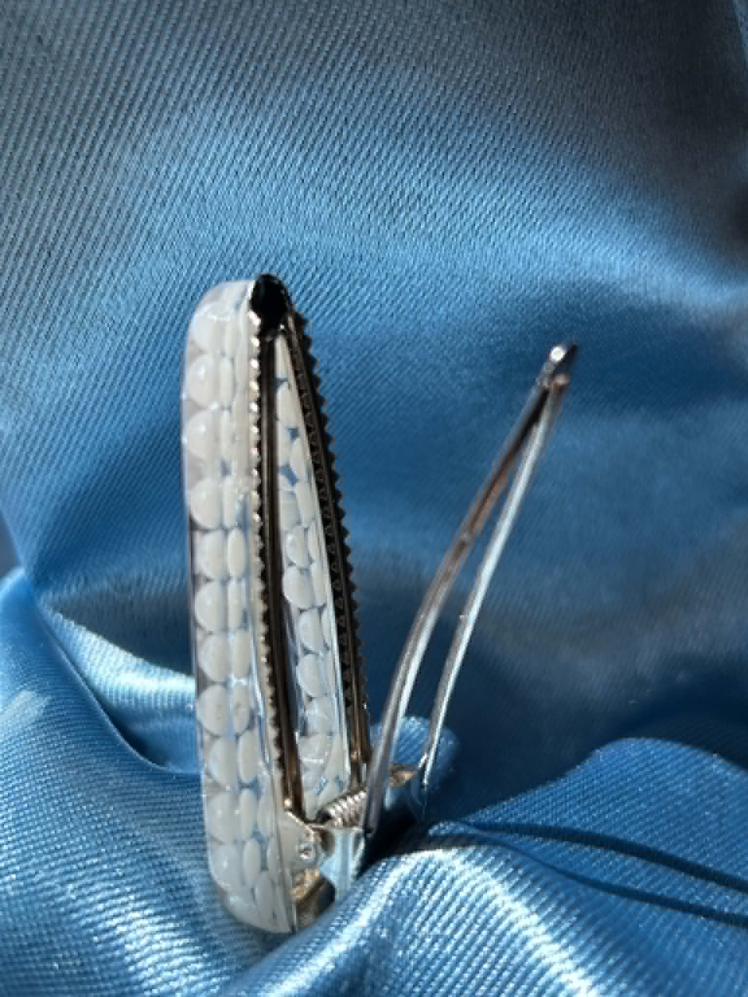 Barrettes à cheveux en résine, paillettes et fleurs séchées