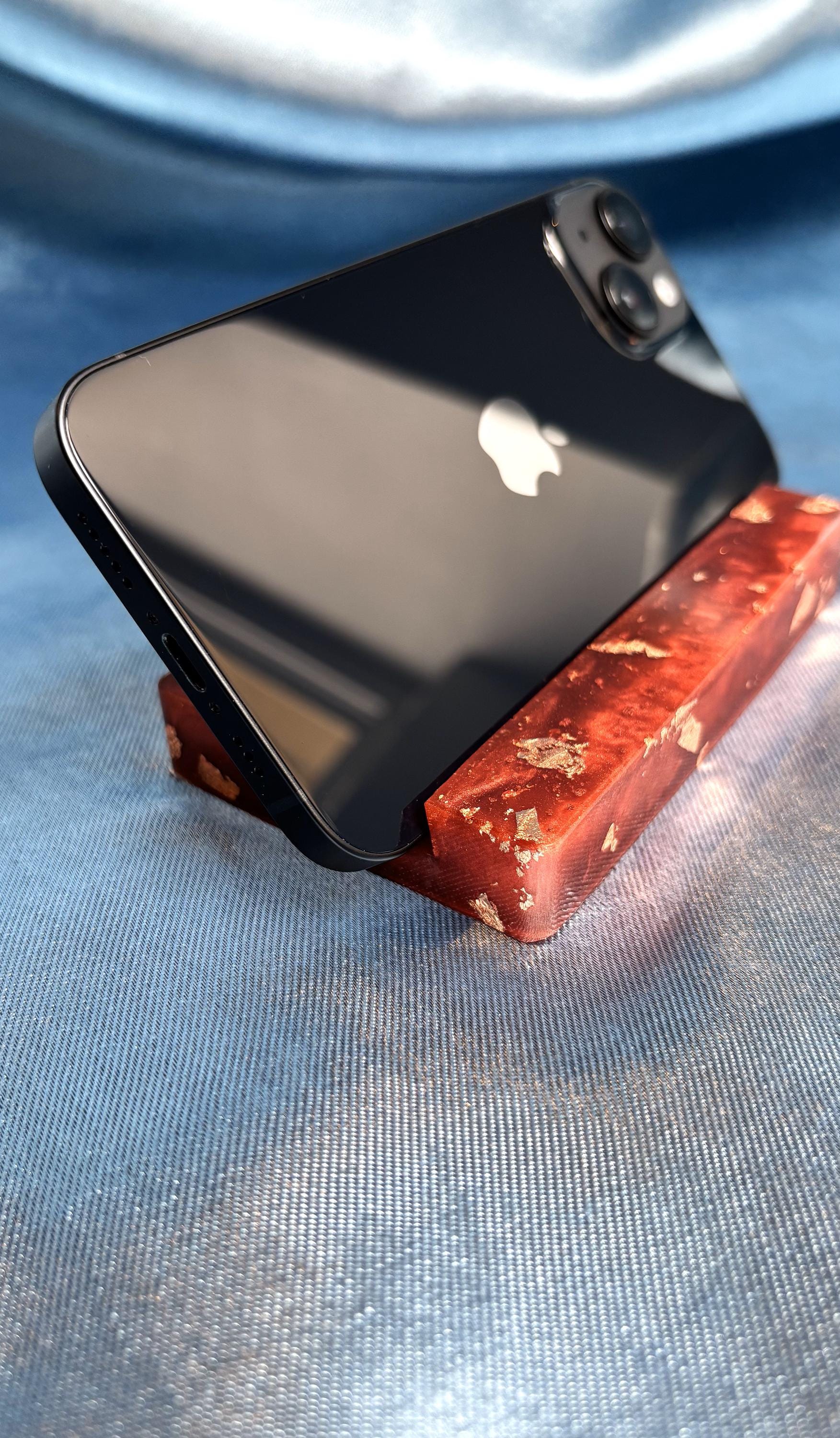 Support en résine pour cartes de visite - support téléphone portable - personnaliser