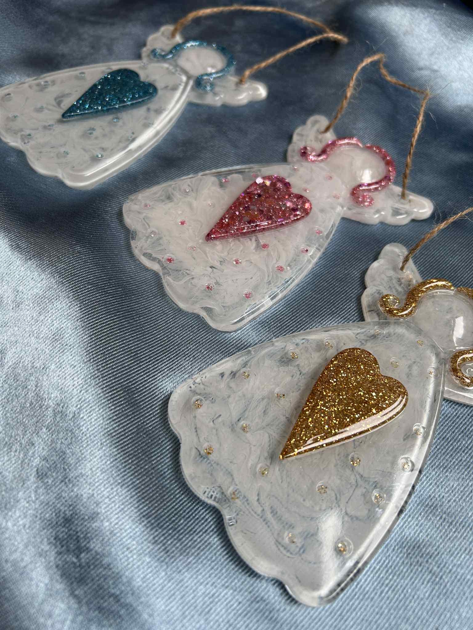 Décorations ange en résine - un cadeau idéal